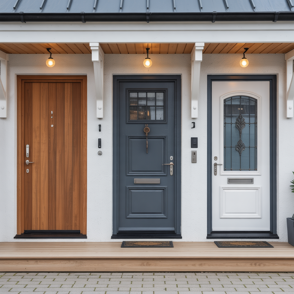 6.For och nackdelar med olika typer av ytterdorrar