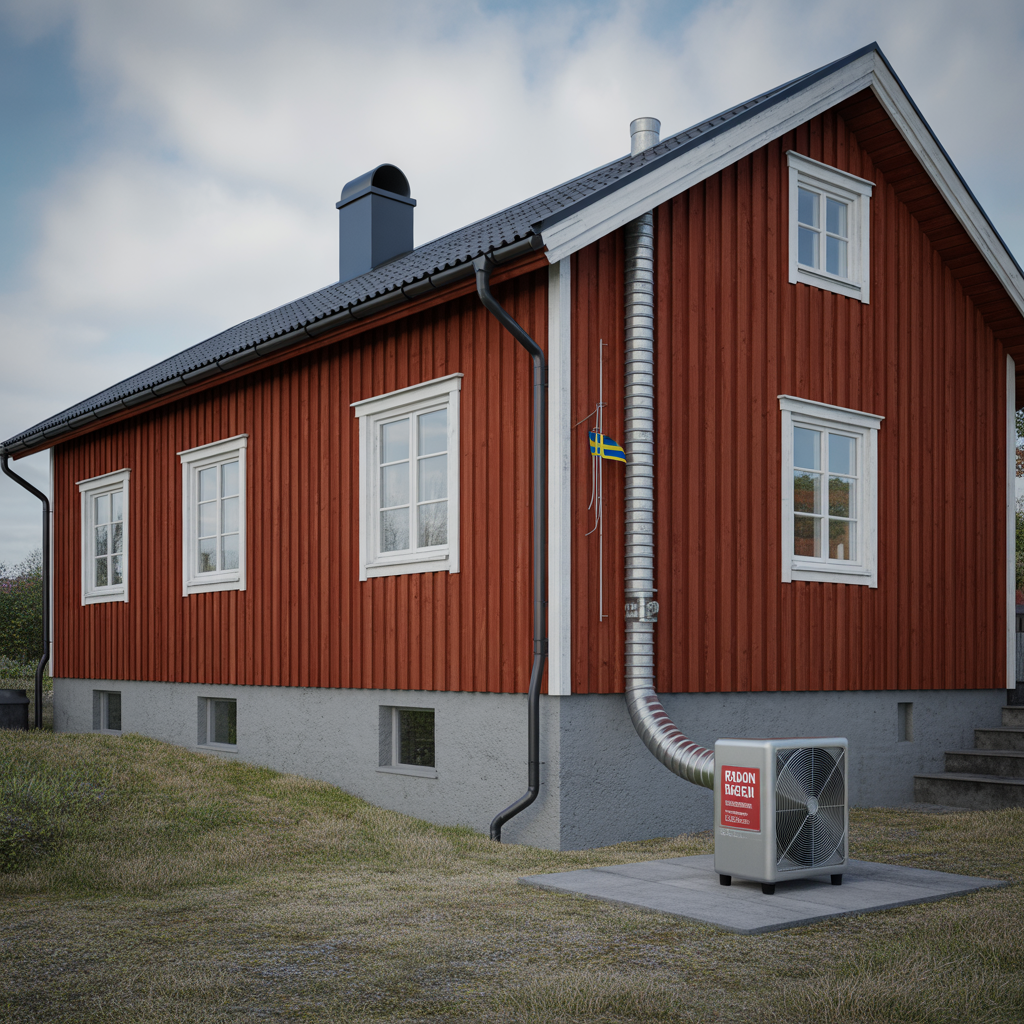 radonsanering i smahus matning atgarder och kostnad