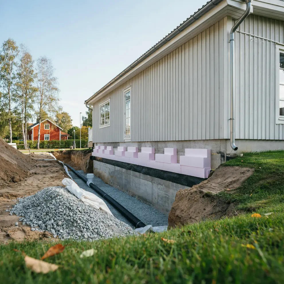 renovera kallare dranera husgrund skogas kallhall jarfalla stockholm